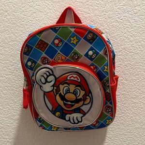 Nintendo Red and Blue Mario Backpack